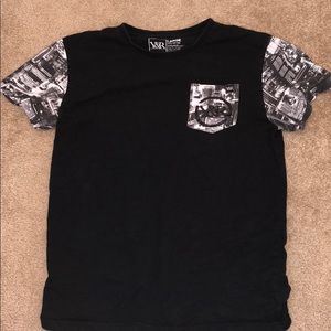 Young and reckless black and white T-Shirt